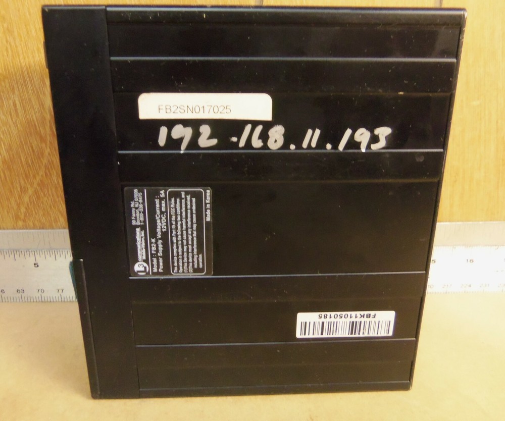 L3 Communications – Mobile-Vision, Inc. - Flashback 2 DVR – Model: FB2-K