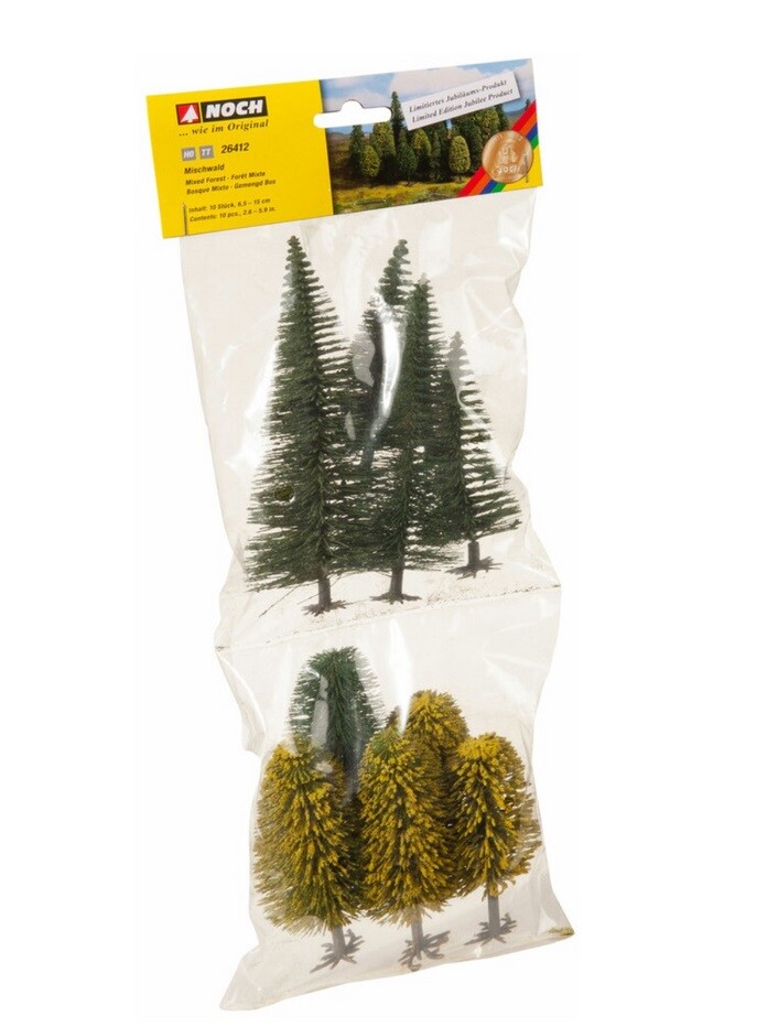 NOCH HO scale Mix Trees (6cm-15cm)