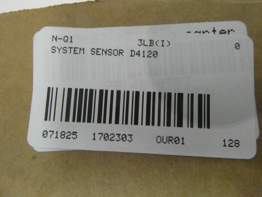 System Sensor D4120 4-wire Duct Smoke Detector