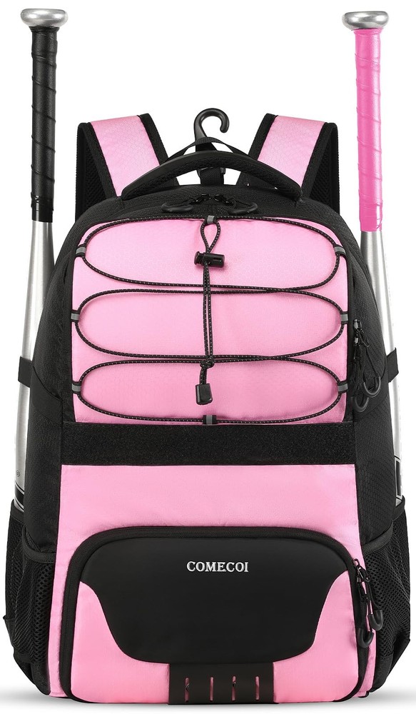 Softball Bag, Lightweight Baseball Backpack with Shoes Compartment, Baseball ...