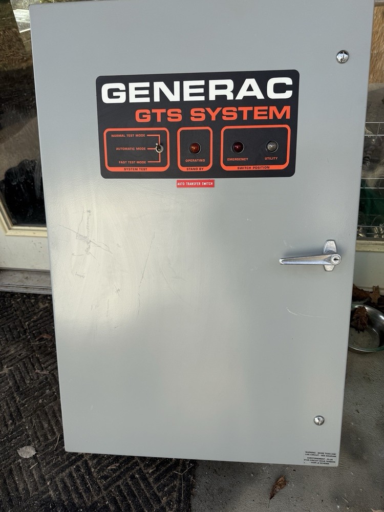 Generac GTS System Automatic Transfer Switch. 120/240v