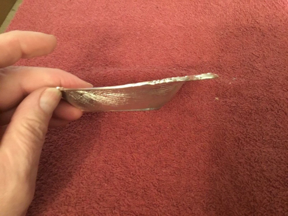 Silver Plated Heart Shaped Dish