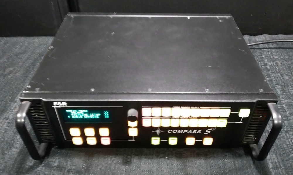 FSR COMPASS S2 PROFESSIONAL SEAMLESS PRESENTATION SWITCHER-TESTED-PACKAGED WELL!