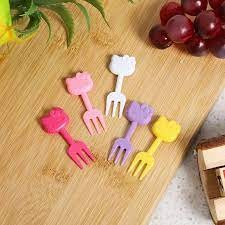 Hello Kitty Dessert Plastic Fork 10pcs