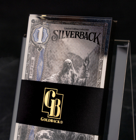 2X Silverback Hades Olympus 1/1000 OZ .999 Silver Note Limited Edition Presale