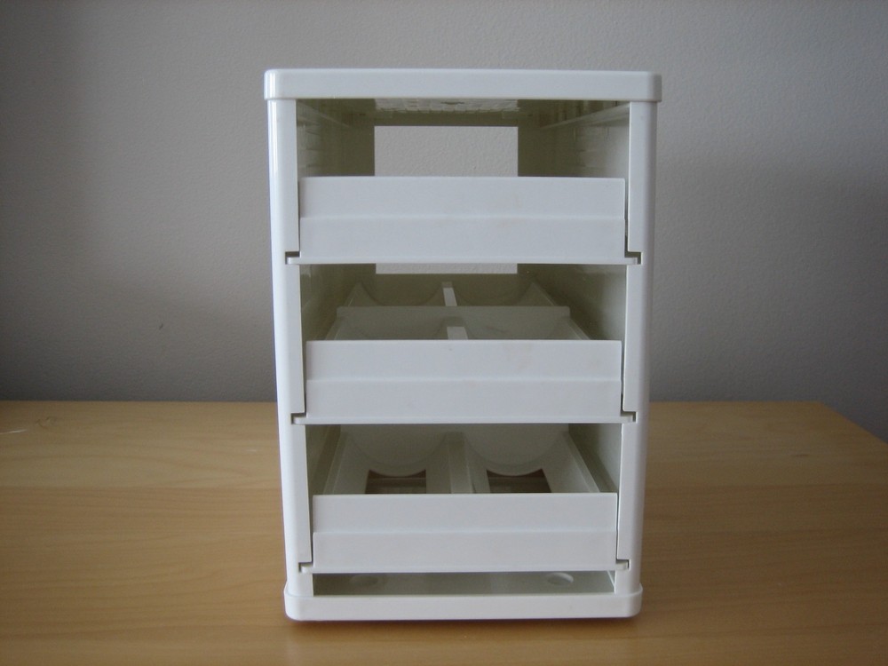 YOUCOPIA CRAFT MINI STACK 3 DRAWER STORAGE FOR 12 SPICE JARS