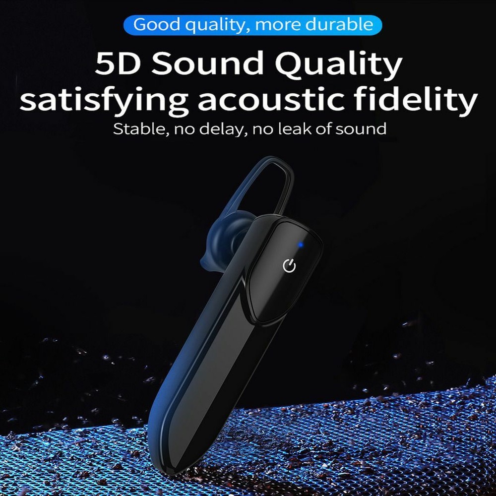 Wireless Earphone Bluetooth Earpiece Driving Headset for Android iOS Cell Phones