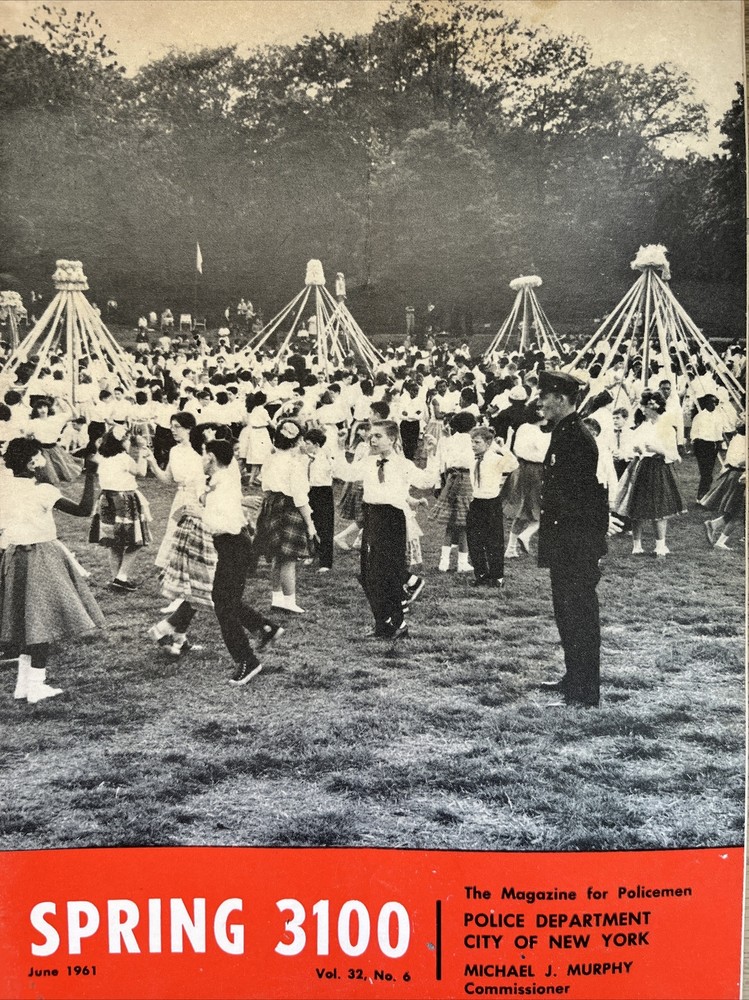 SPRING 3100  NYPD MAGAZINE JUNE 1961