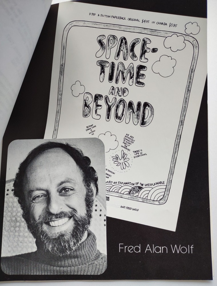 Captain Quantum Television Show Proposal script by Fred Alan Wolf physicist 1979