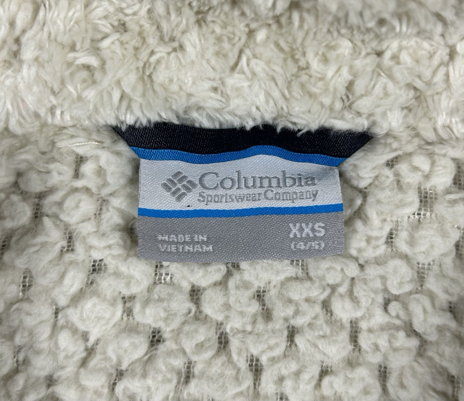 Columbia Toddler Girls Fireside Sherpa Fuzzy Soft Fleece Jacket Size XXS (4-5)