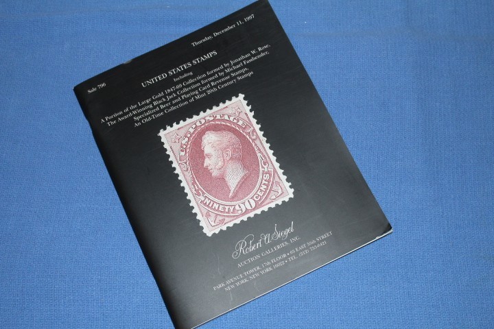 Siegel Auction Dec 1997 US Stamp Rose #796 INCLUDES REALIZATIONS BlueLakeStamps