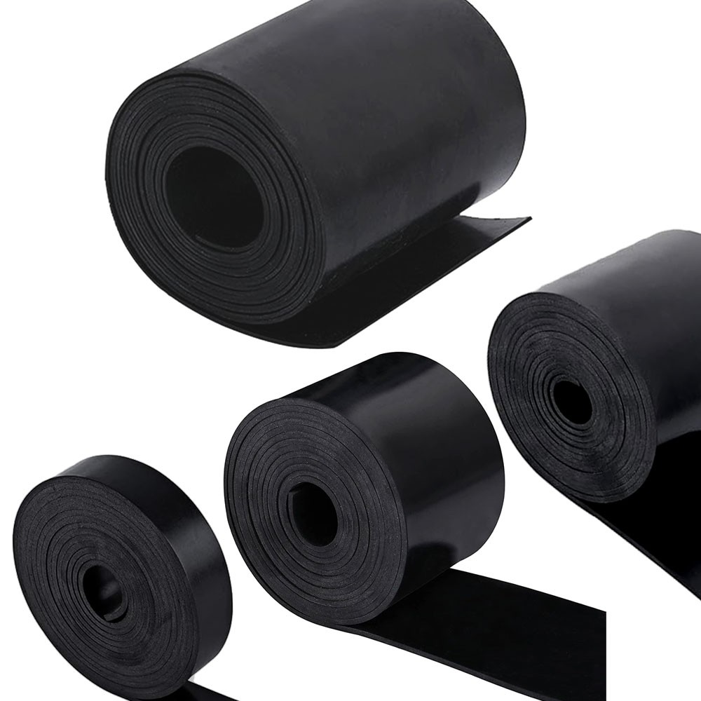 Neoprene Rubber Sheet Solid Rolls Strips Gasket for DIY Gaskets/Pads/Crafts