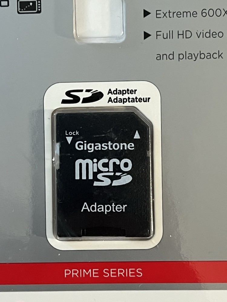 Gigastone Micro SD Adapter NEW DOES NOT have a SD Card