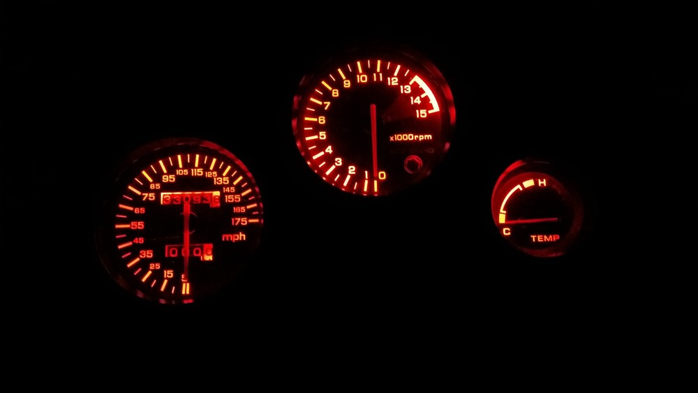 led clock upgrade kit lightenUPgrade WHITE CBR600F2