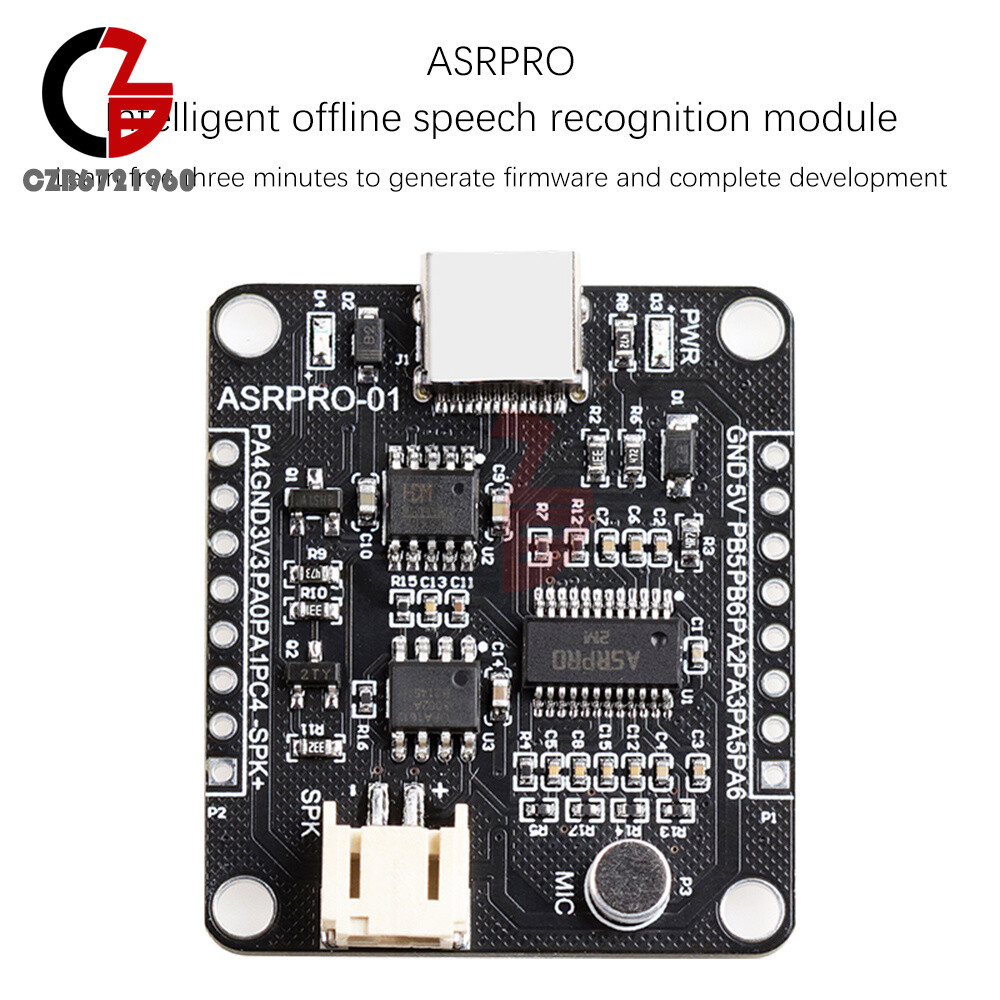 ASRPRO Smart Voice Offline Speech Recognition Module Core /Development Board