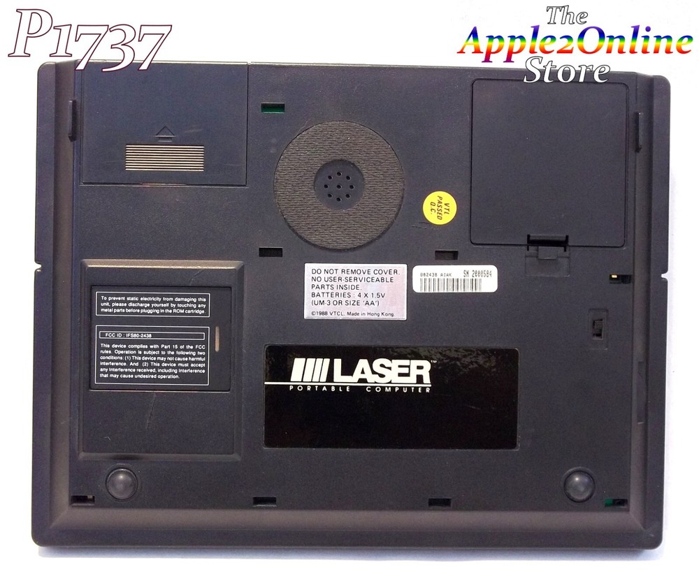 ✅ 🍎 Laser PC4 Portable Computer in Mint Condition w AC Adapter, Case, Cable