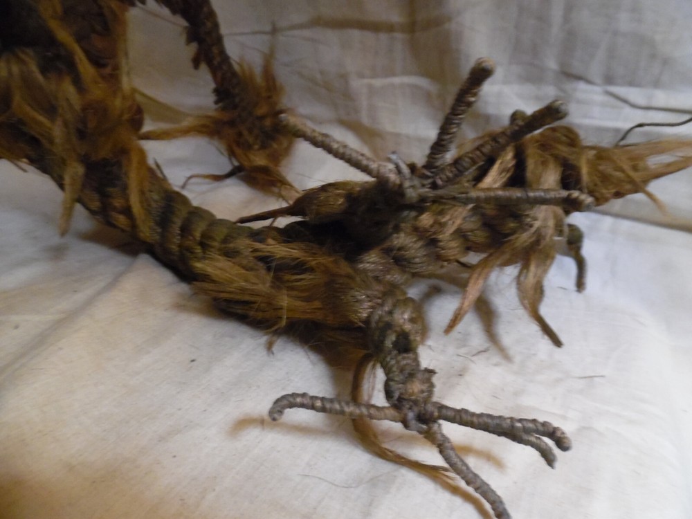 Really Cool Vintage Rope Over Wire Dragon