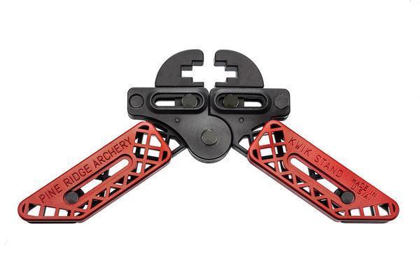 Pine Ridge Archery  Kwik Stand Bow Kickstand, Red