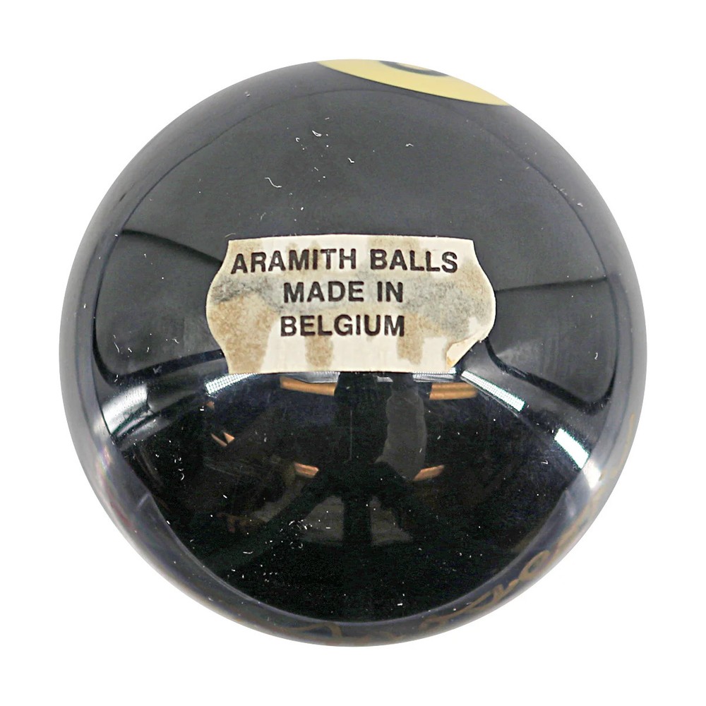 Willie Mosconi Autographed 8 Ball JSA COA