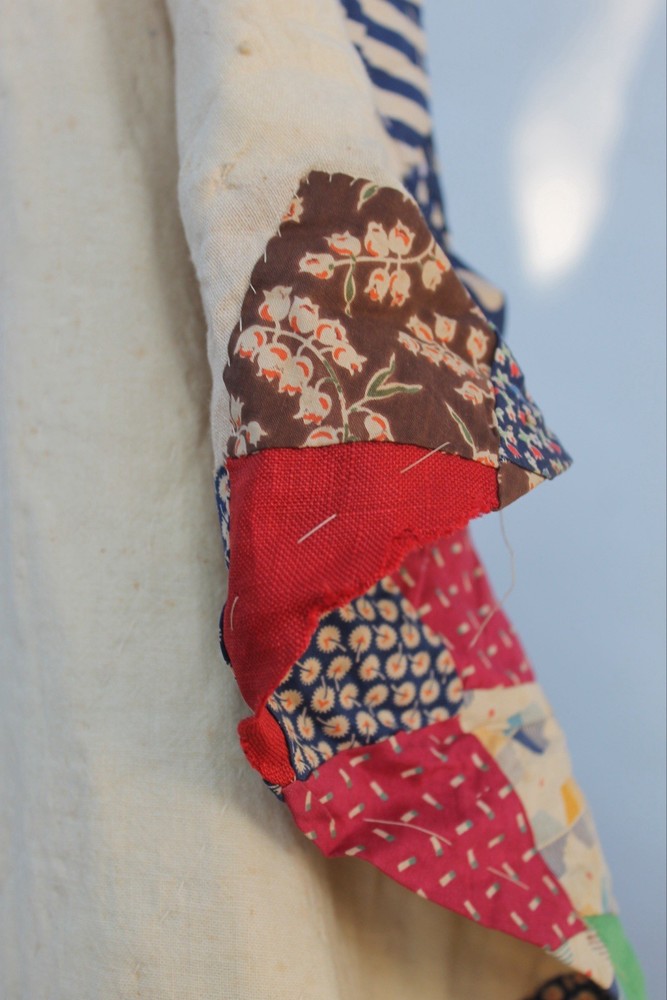 Antique Diamond Patchwork Quilt RARE