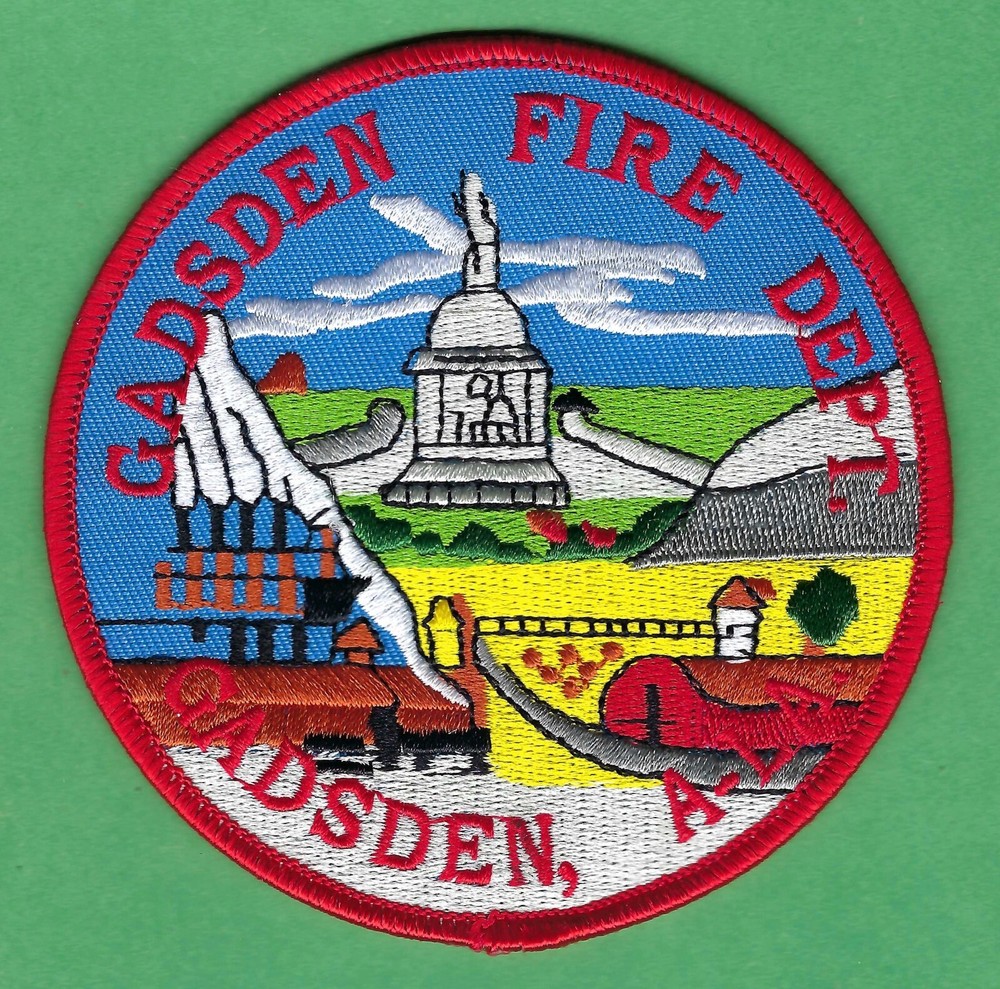 GADSDEN ALABAMA FIRE RESCUE PATCH