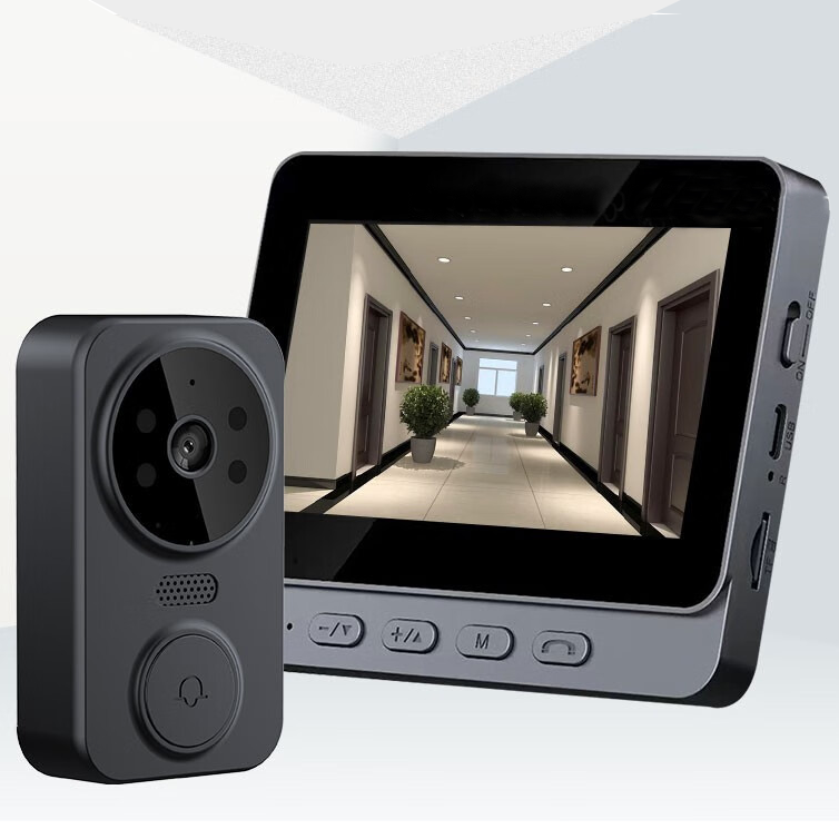 Smart Wireless WiFi Doorbell Intercom Video Camera Door Bell Chime Security ➙