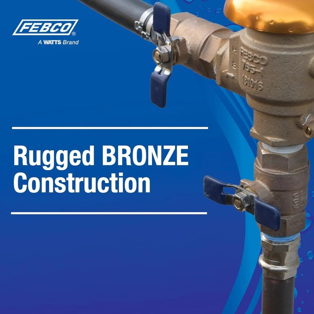 Industrial Grade Backflow Preventer with SentryPlus Alert
