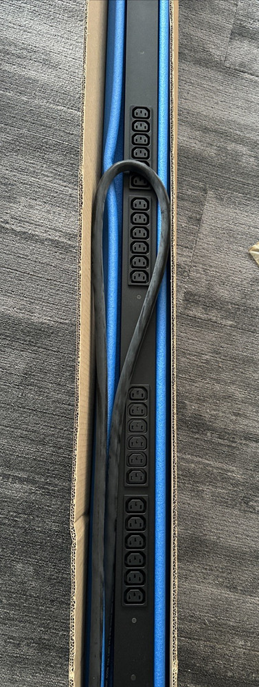 Aphel Technologies Power Distribution Unit Metered PDU Rack Mount, 24 Amp