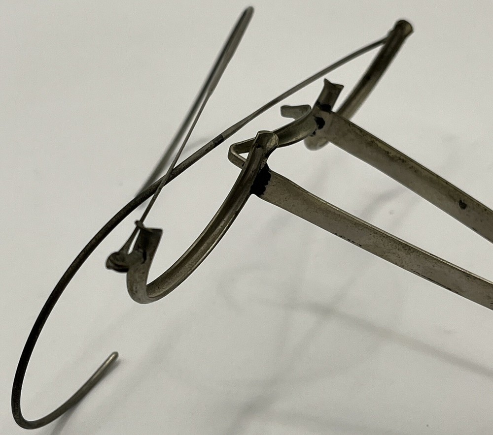 Vintage Optometrist Test Lens Eyeglass Open Frames, Steampunk