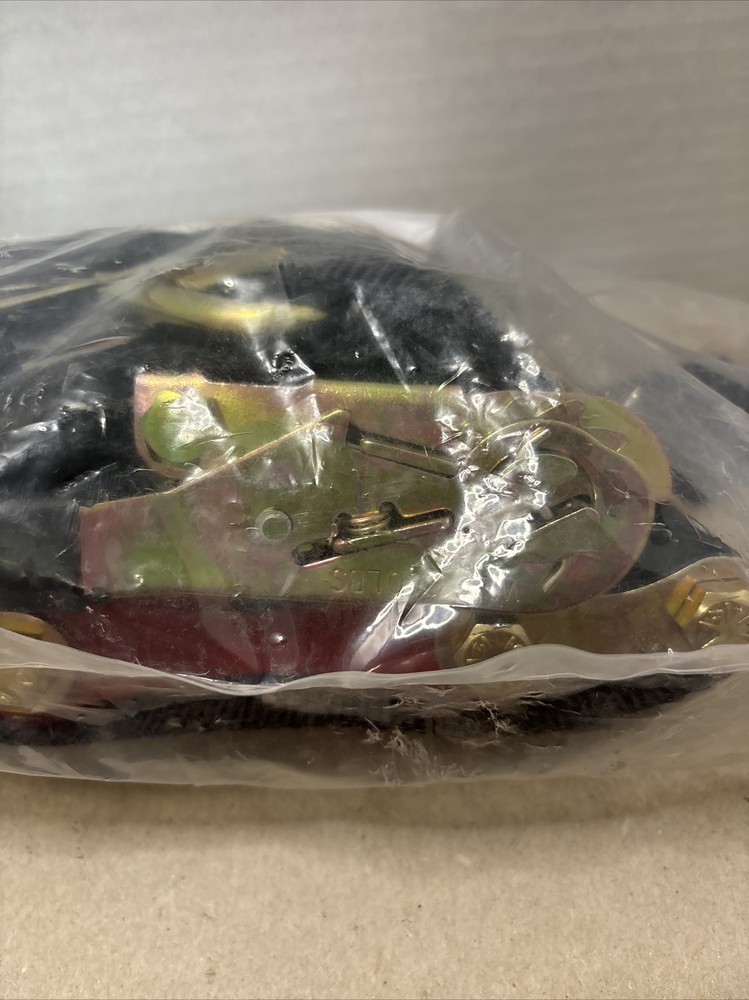 ShockStrap 1.5" Ratchet Tie Downs 7RSBKP