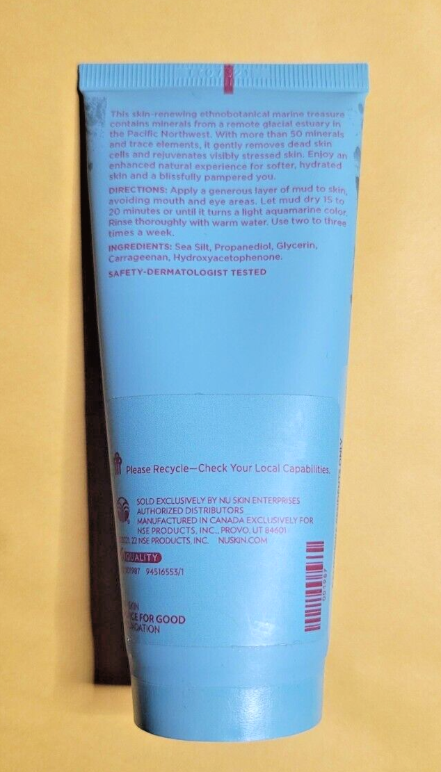 NEW - Nu Skin Epoch Glacial Marine Mud Mask 4.4 oz - Sealed