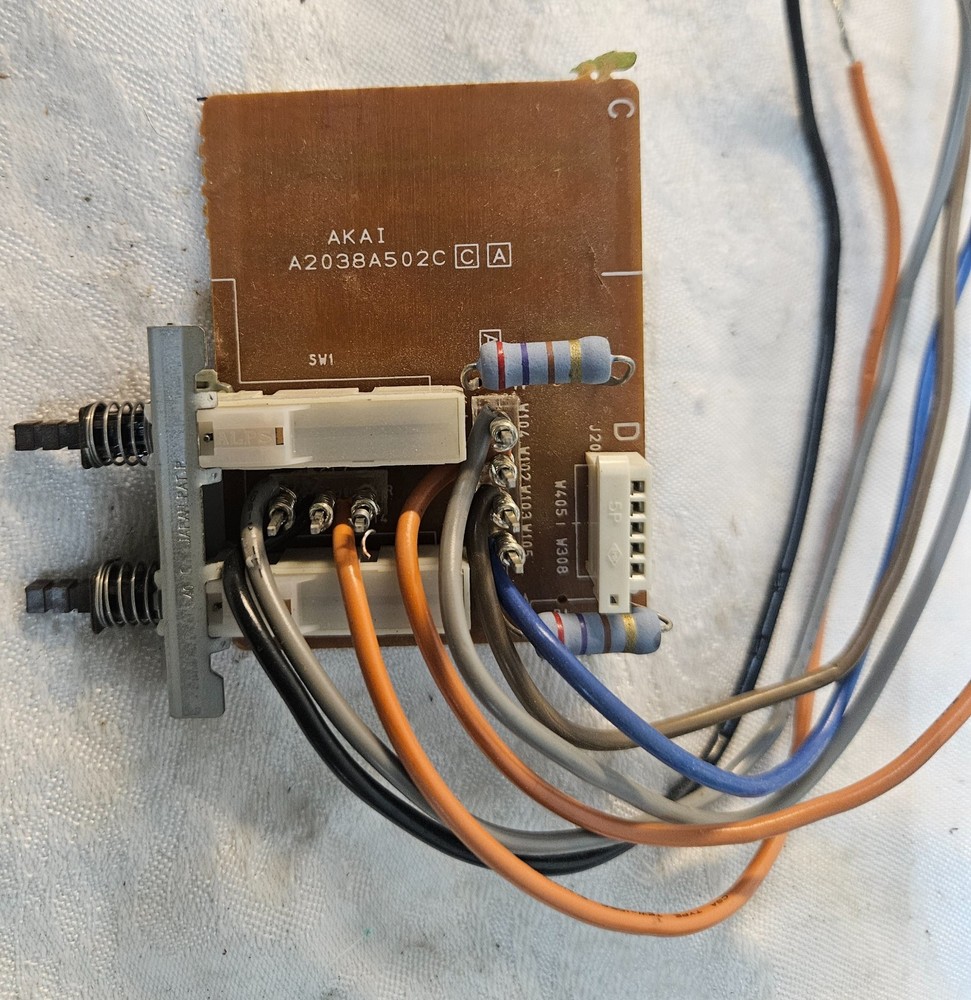 AKAI AM-A70 Stereo Integrated Amplifier Receiver SPEAKER SELECTOR Switch PCB
