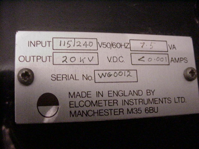 Elcometer DC Holiday Detector 20Kv