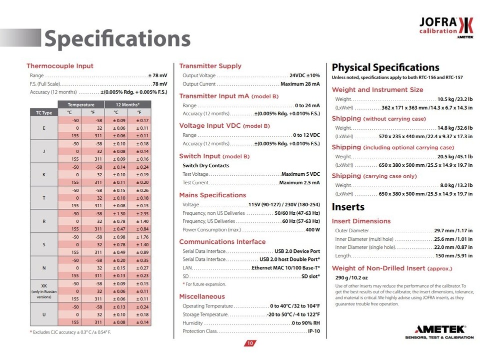 RTC Reference Temperature Calibrator