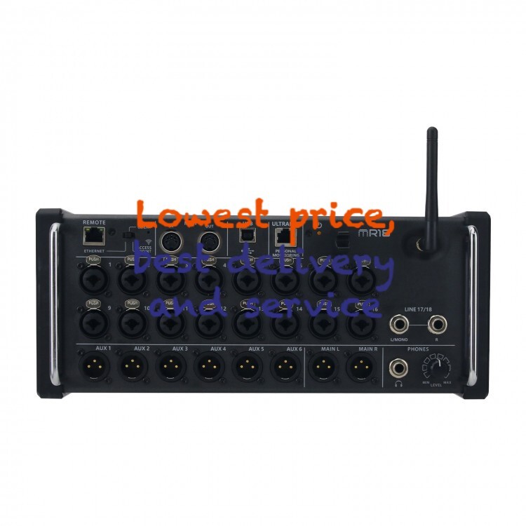 18-Input 8-Bus MR18 Digital Mixer With Wifi Module Multi-CH USB Audio Interfaces