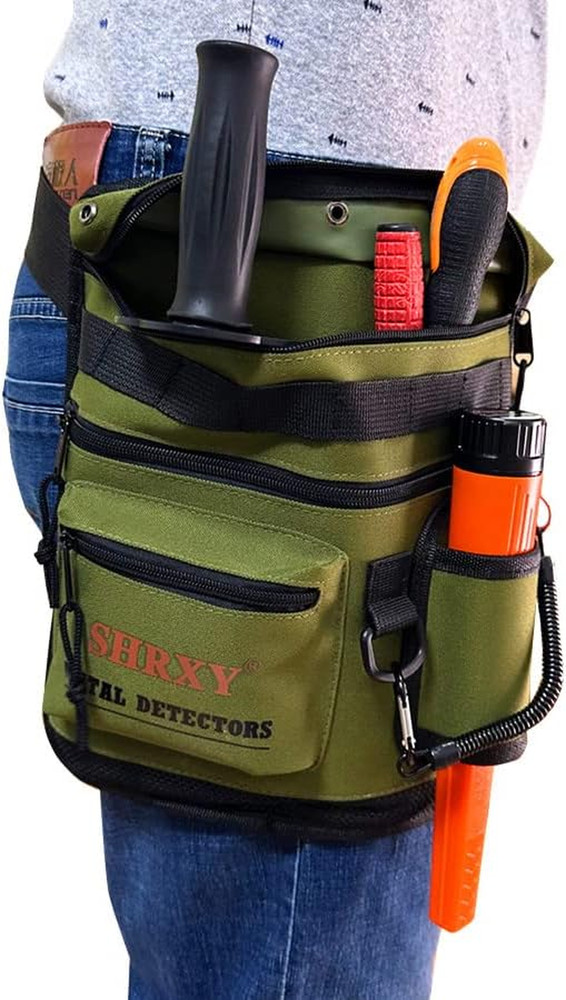Pointer Metal Detector Find Bag Detecting Digger Tools Bag Waist Pack Pouch for