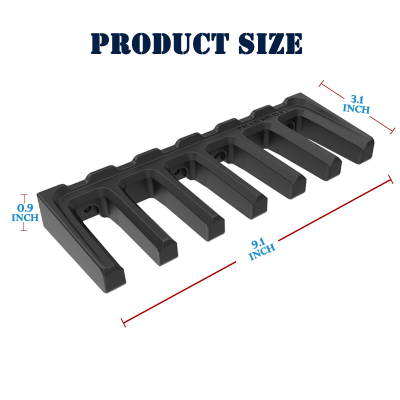 2-Pack Wall Mount,Mag Holder,Mag Storage Rack,Magazine Display,USA