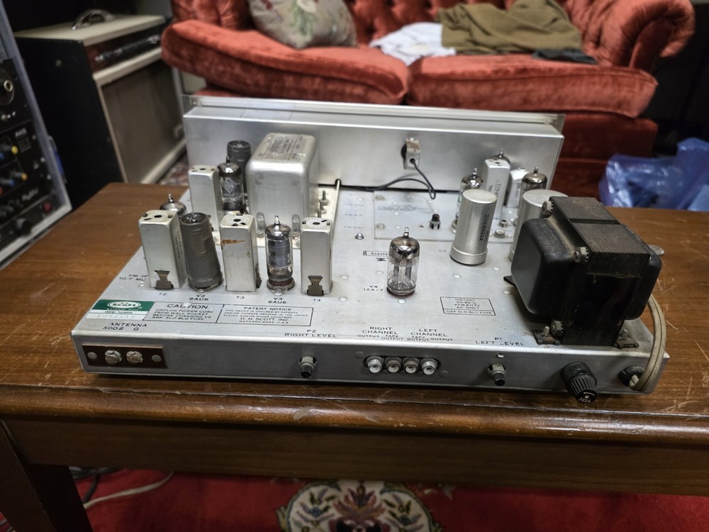 HH Scott LT-110b Tuner 1960s Please Read