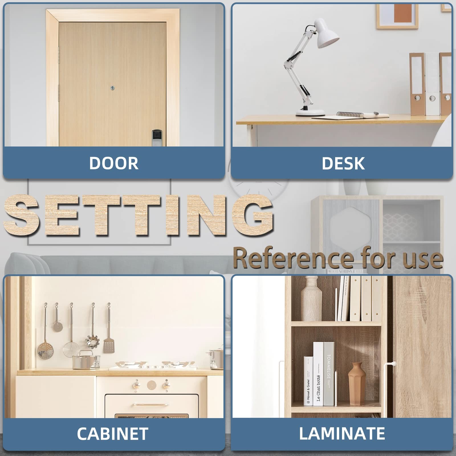 ZYJT Birch Edge Banding, 3/4 inch x 50ft roll of Veneer Edge Banding Pre-glue...