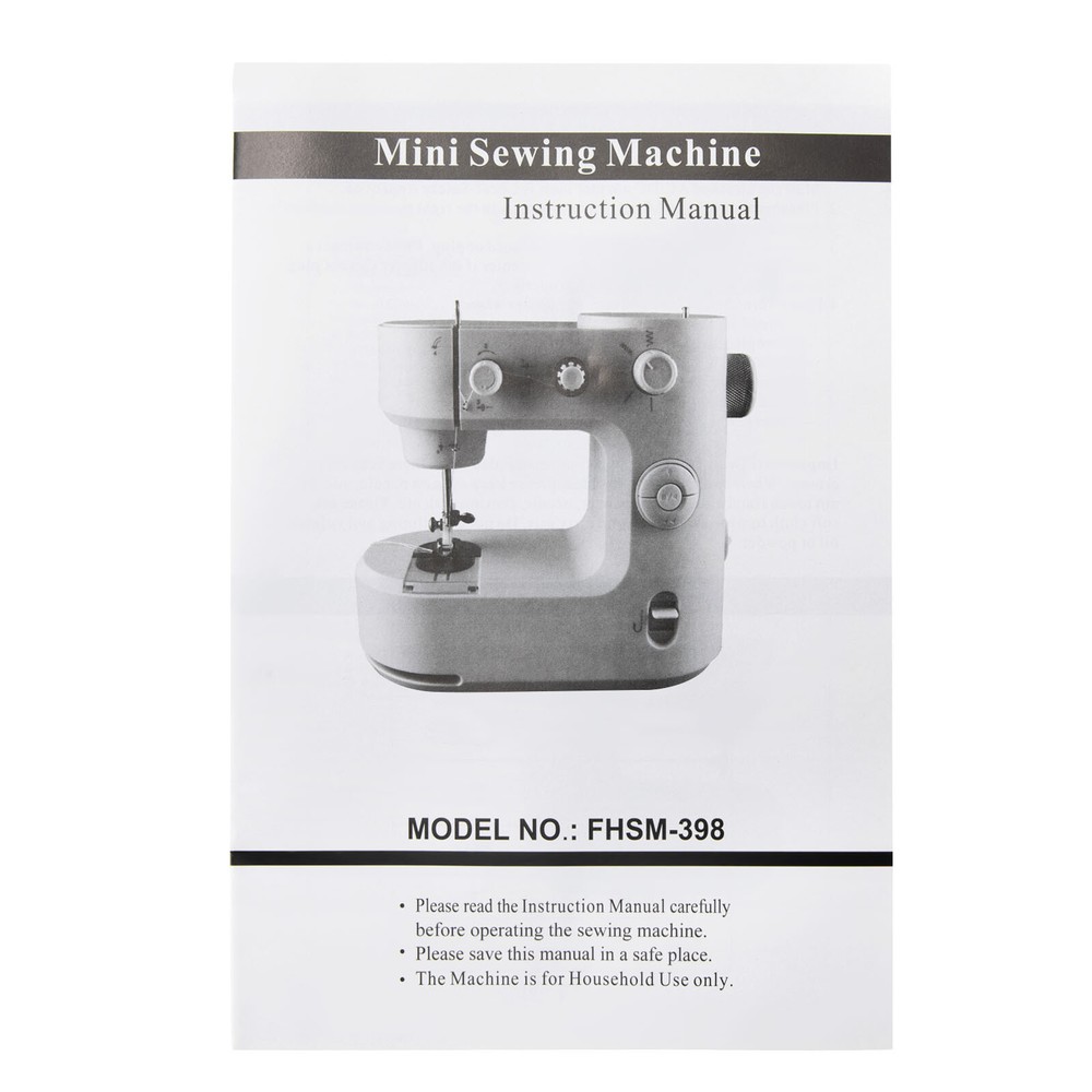 Portable Mini Electric Sewing Machine Two Modes With Storage Box For Beginners