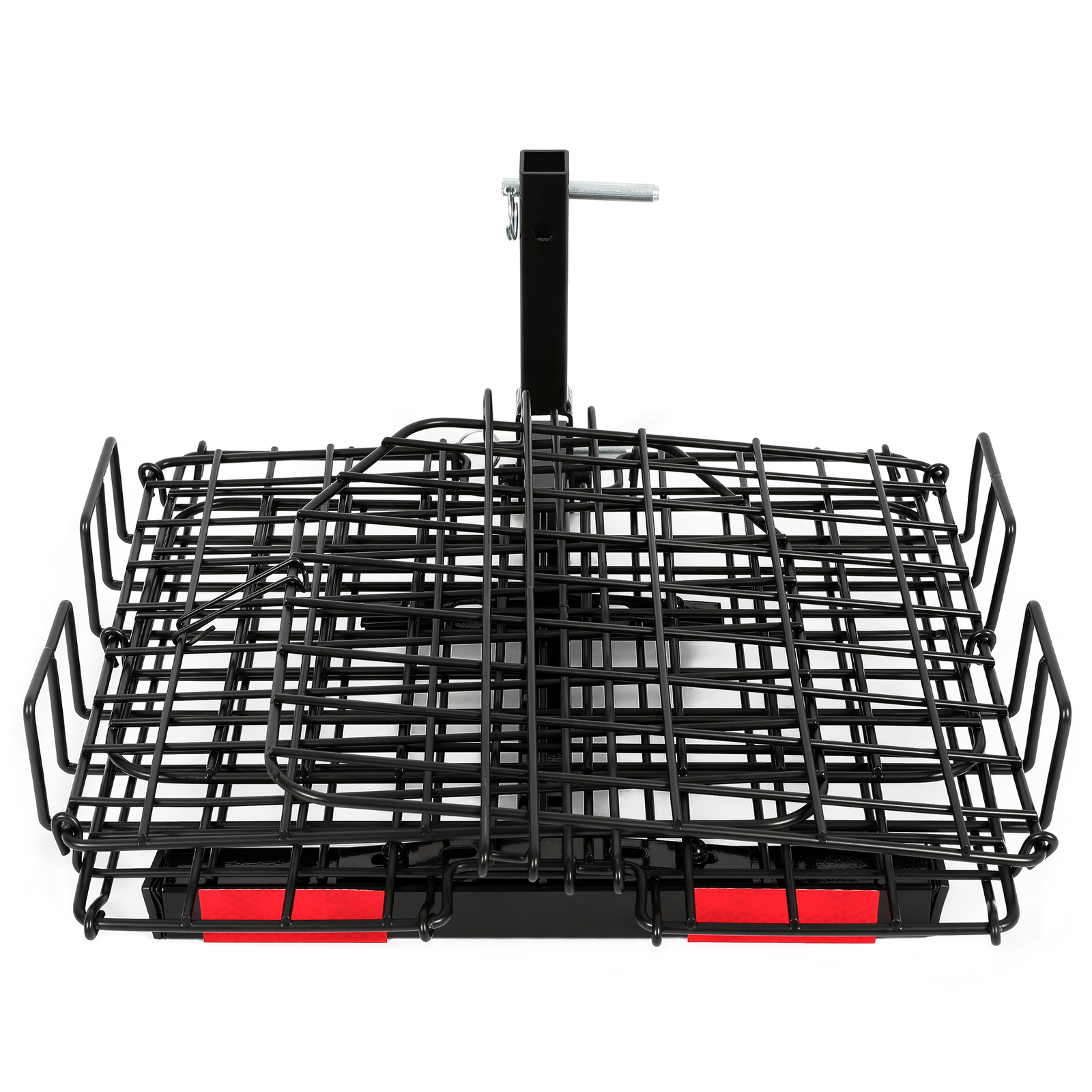 New For Most Mobility Scooters Sturdy Steel Black Folding Rear Basket Accessory