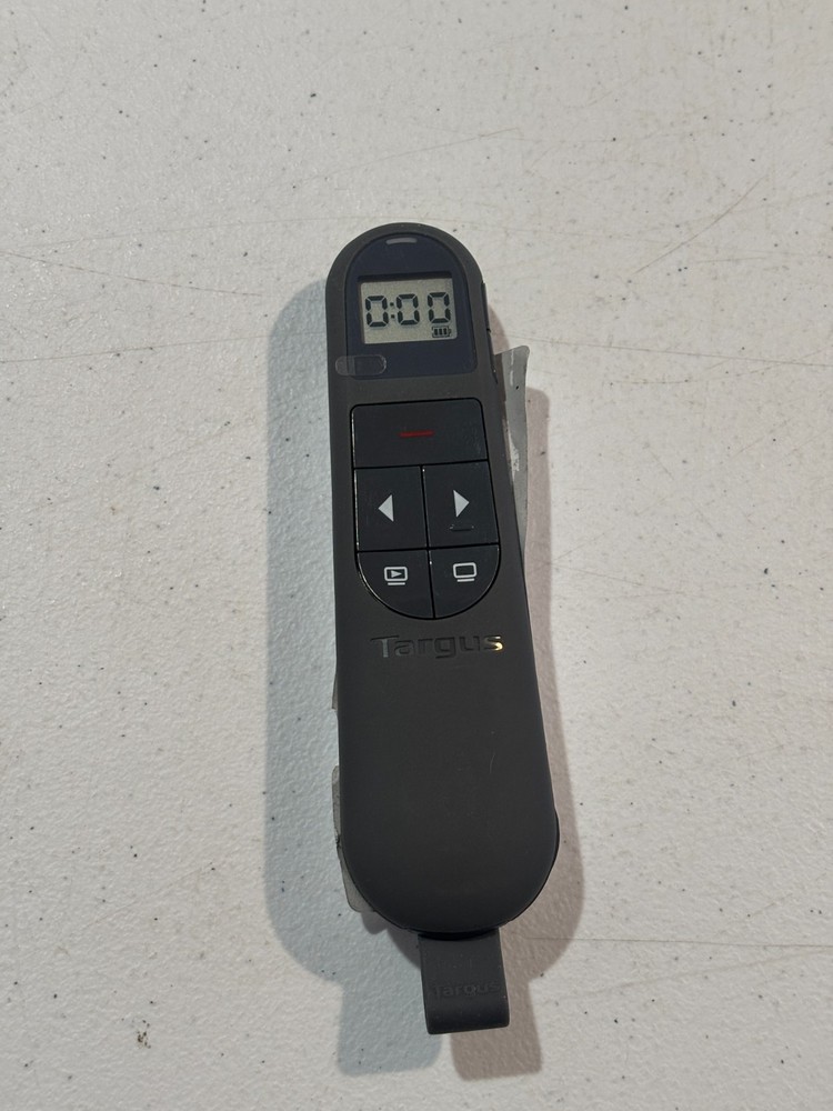 Targus Control Max Dual Mode Antimicrobial Laser Presenter with Timer (No Box)