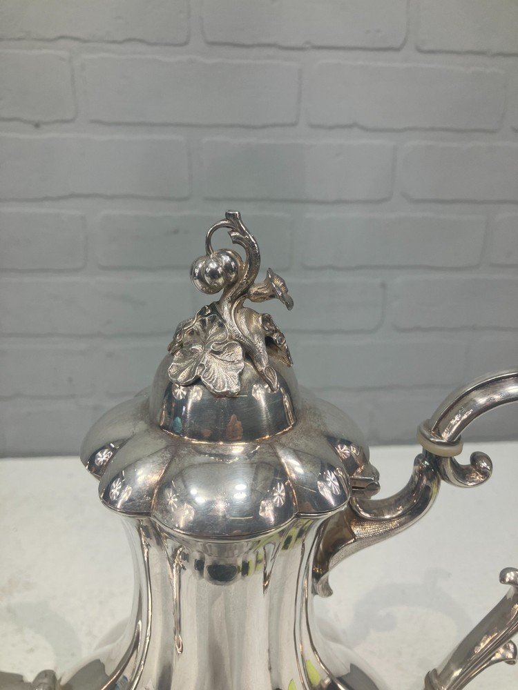 SILVER PLATE COFFEE/TEA POT