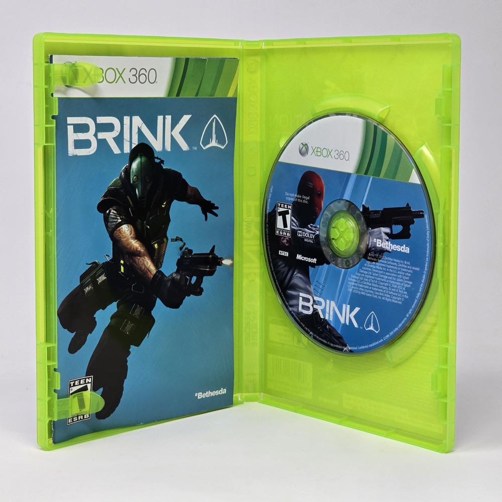 Brink (Xbox 360) CIB COMPLETE & TESTED