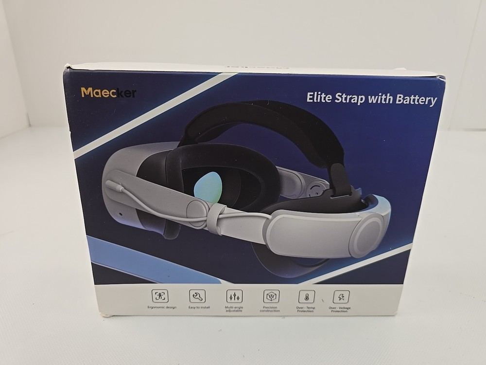 Meta Quest VR Headset Elite Head Strap With Battery