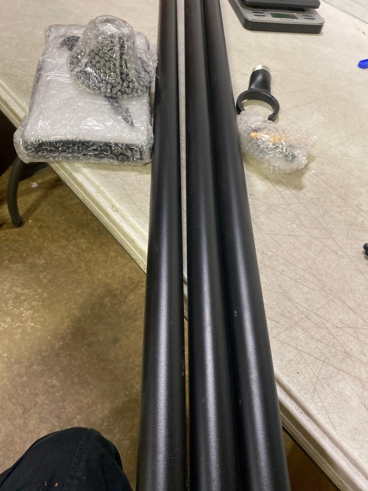 Hampton bay 12300-20-New 9.8 ft. String Light Pole in Black (1-Pack)