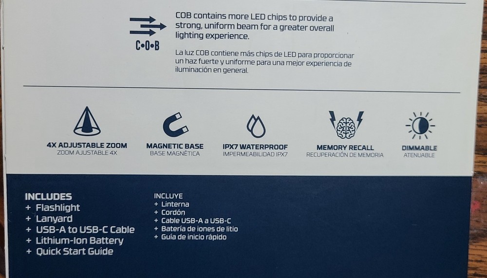 Nebo Slyde King 1K Rechargeable Flashlight