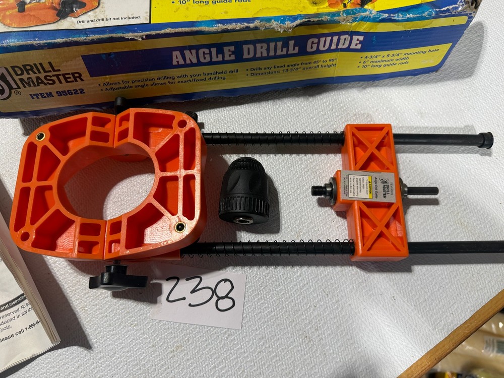 Drill Master Multi Angle Drill Guide Item #95622 (#238)
