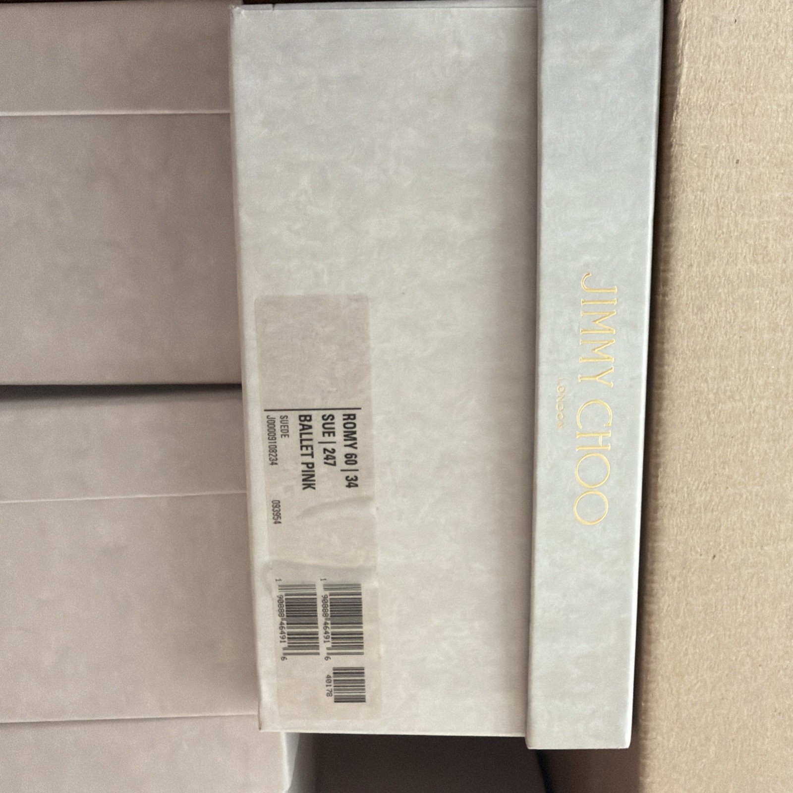 Jimmy Choo Shoes Boxes 6 Assorted Empty Boxes