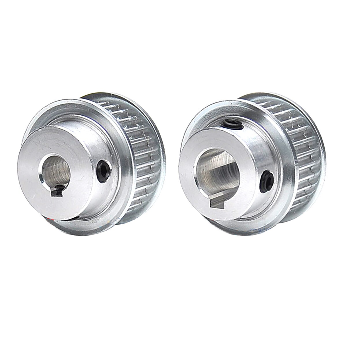 HTD 5M Timing Belt Pulley BF-Type 20T-60T Keyway Bore, for 20mm Wide Timing Belt